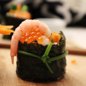 Hemmagjord sushi